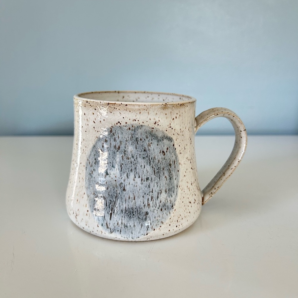 hand thrown pottery mug
